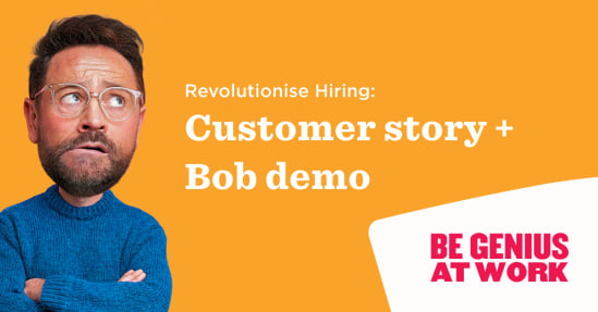 revolutionise-hiring-customer-story, be-genius-at-work-demo