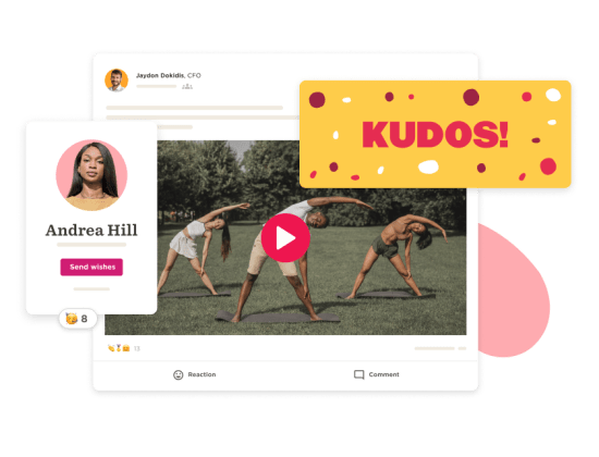 kudos, fitness, social media interaction