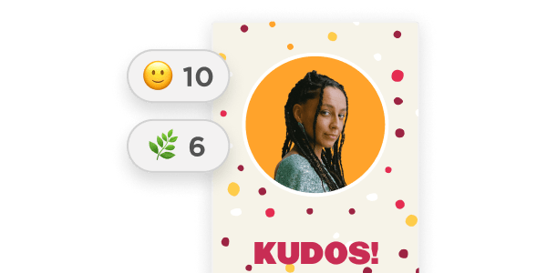 kudos, portrait, emojis, colorful-background
