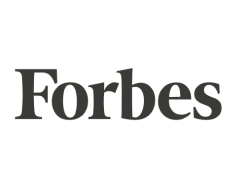 Forbes logo showcasing a bold, modern typeface, representing business and finance journalism., Forbes logo, business media brand, financial news.