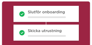 onboarding tasks, call to action button