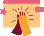 hands-clapping-gesture, colorful-illustration-of-celebration