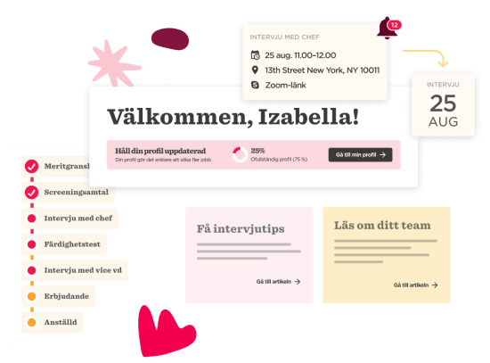 interview-schedule, profile-update