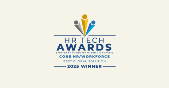 HR Tech Awards logo showcasing 