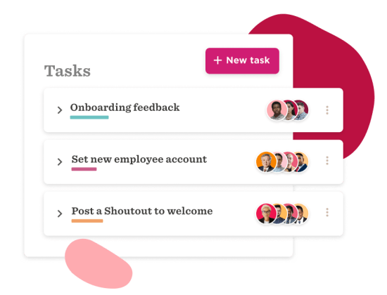 tasks, employee onboarding
