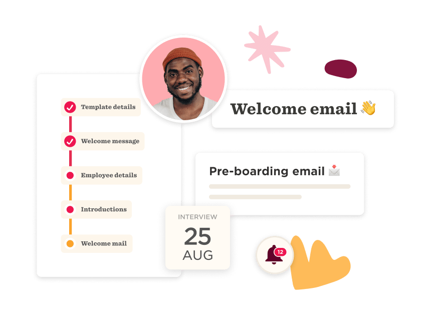 welcome-email, pre-boarding-email