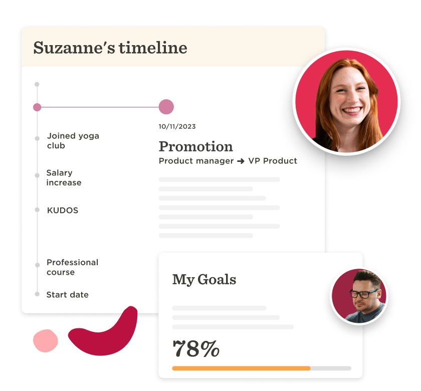 suzannes-timeline-promotion-progress, career-goals-summary-visualization